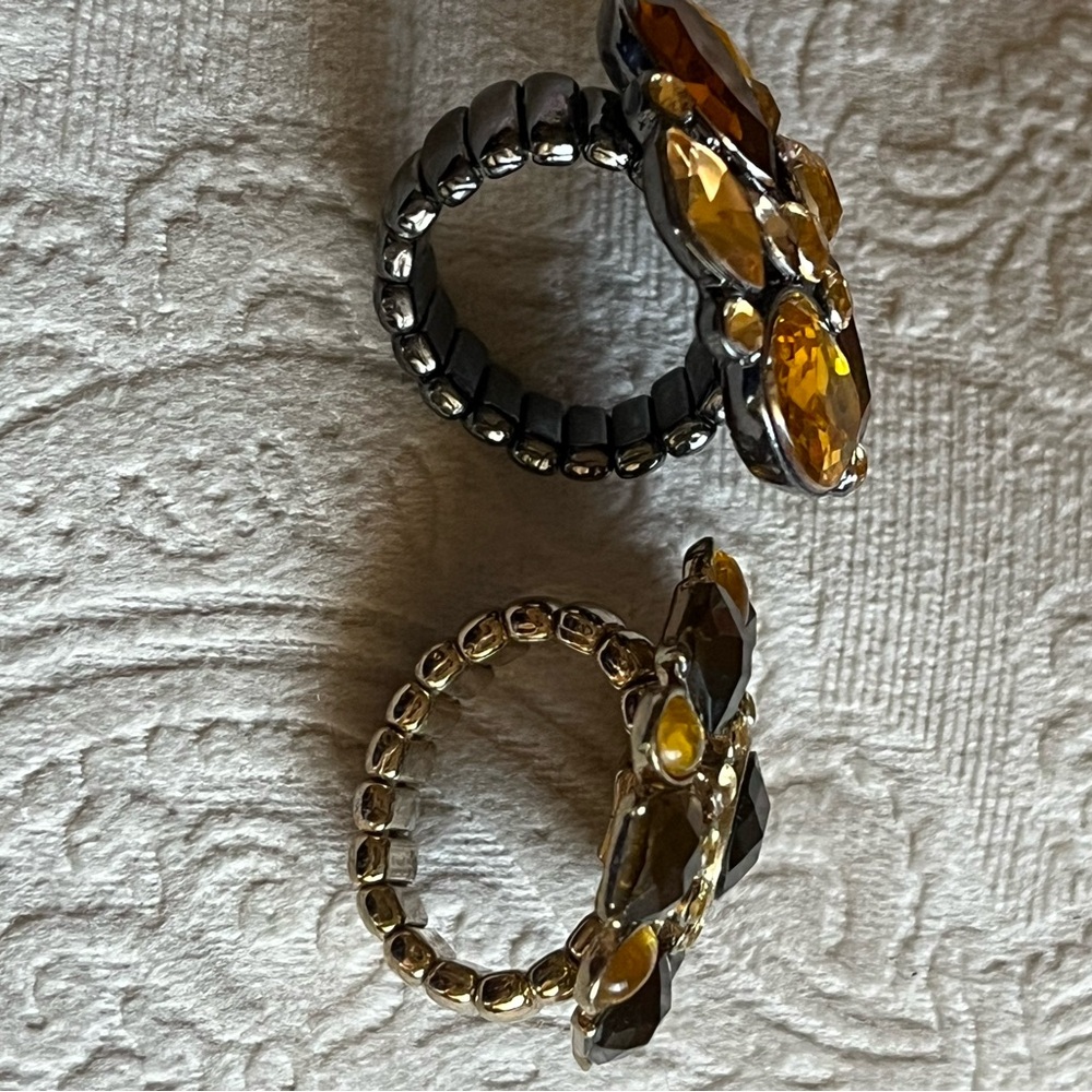 Rhinestone ~ Rings - Picture 2 of 4
